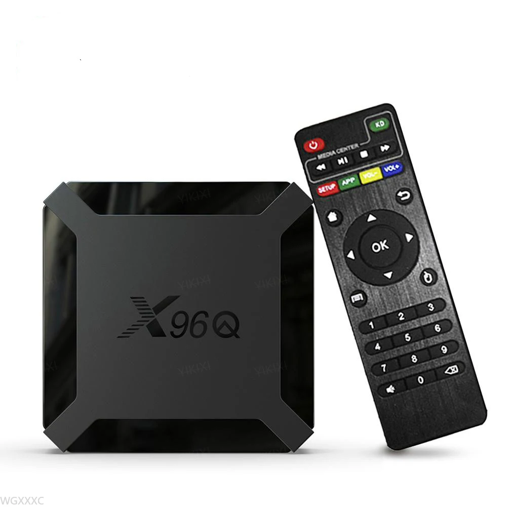 X96Q TV Box Android 10 2.4G Wifi Smart TV BOX Allwinner H313 رباعي النواة 2GB 16GB 4K مشغل الوسائط استقبال Andriod Set Top Box