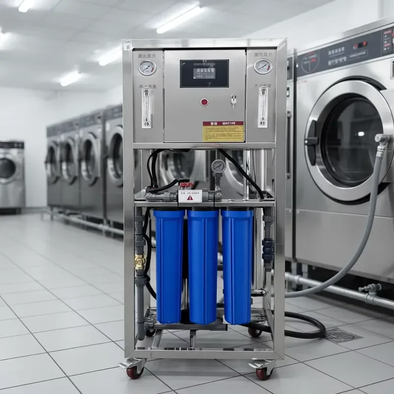for Water Treatment Equipment 250LPH 1600GPD DC Industrial Washing Facilities Water Supply System