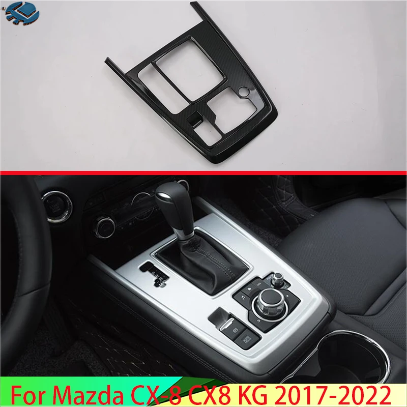 

For Mazda CX-8 CX8 KG 2017-2022 Car Accessories ABS Chrome Door Window Armrest Cover Switch Panel Trim Molding Garnish