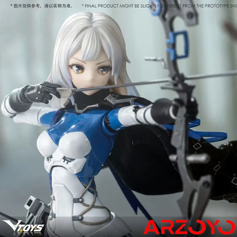 Romankey X VTOYS 1/12 MUSE Action Figure Doll 15.8CM Female Soldier Action Figurine Model Full Set Collectible Toy