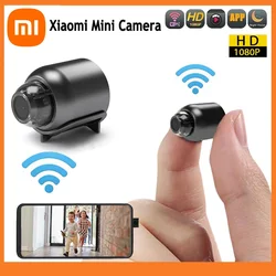 Xiaomi-Mini Caméra HD 1080P, Wifi, Sans Fil, à Distance, Vision Nocturne, Bébé, Animal Domestique, permission de Sécurité Intérieure, Enregistreur Audio et Vidéo Ip