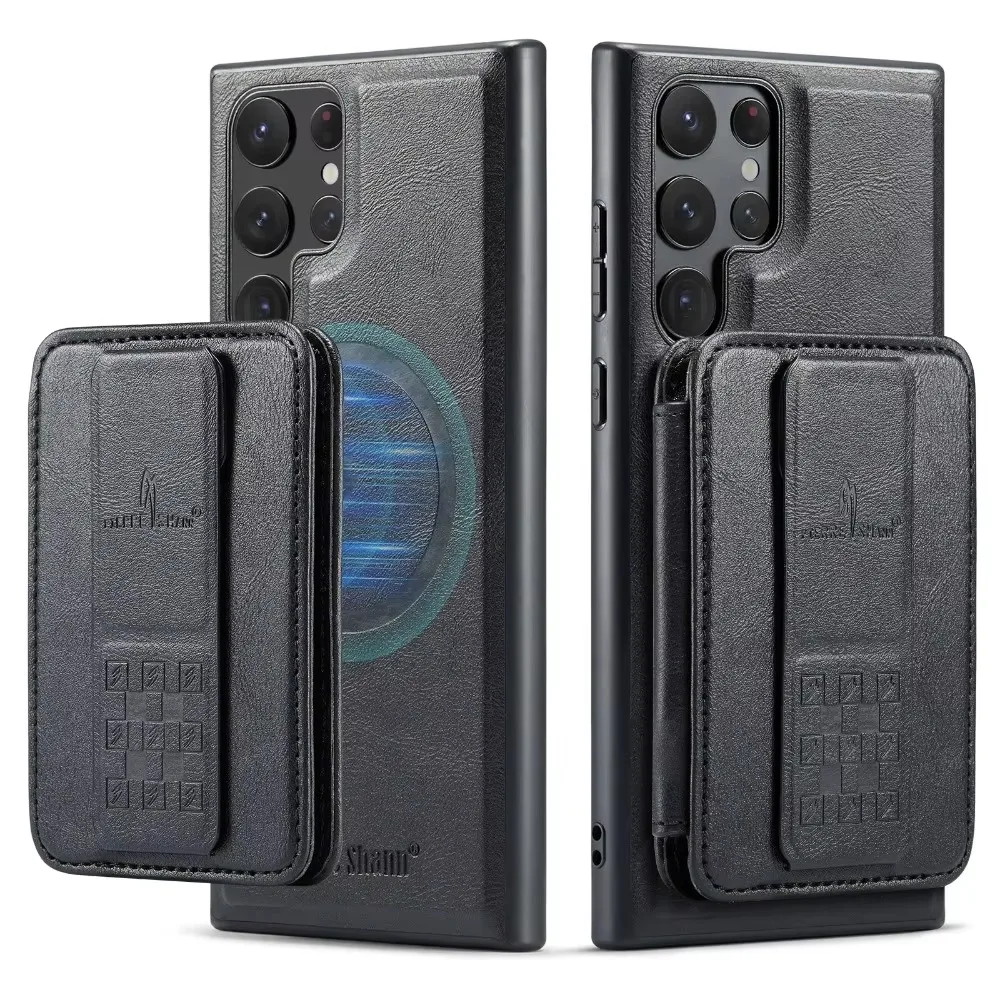 

2 in 1 Detachable RFID Blocking Card Slot Wallet Case For Samsung Galaxy S24 Ultra S23 FE S22 Plus+ Shockproof PU Leather Cover