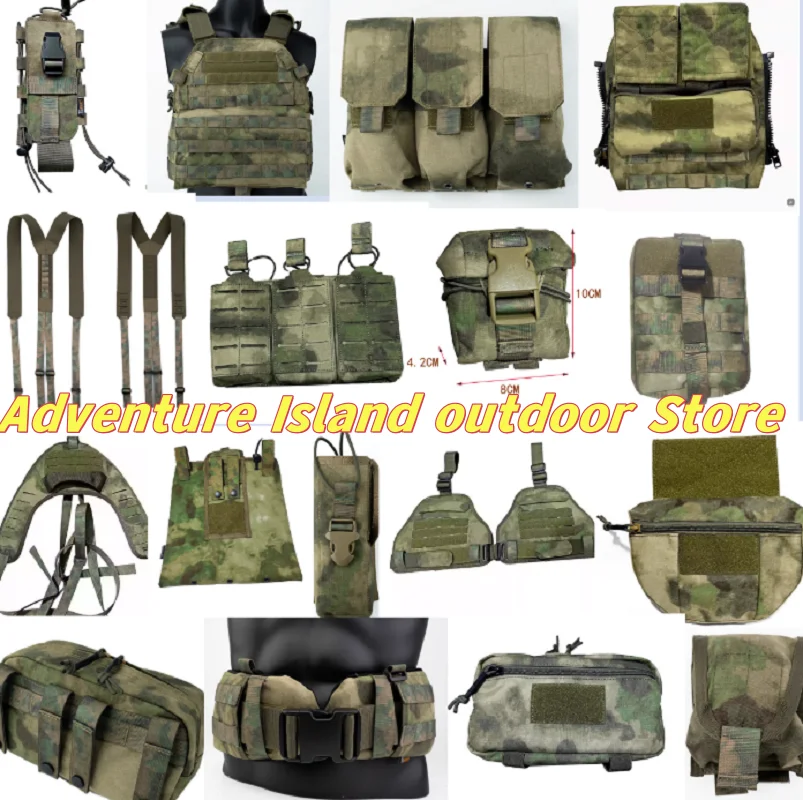 Chaleco estilo deportes al aire libre 6094 con varios accesorios Color ATFG