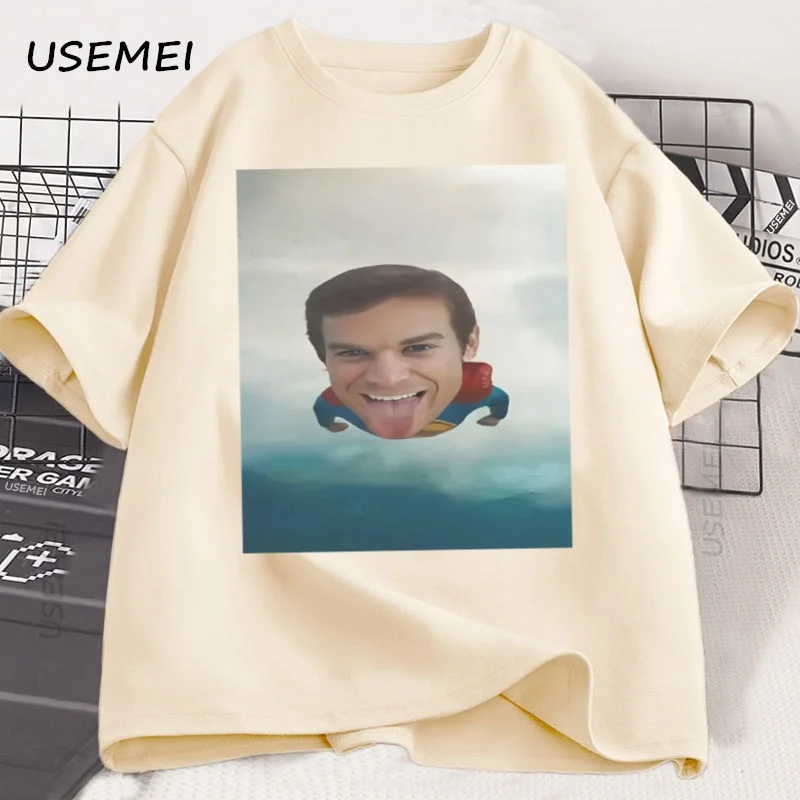 Dexter Morgan Funny Flight Graphic T Shirts Men Casual Cotton Short Sleeve Tshirt High Quality Comfortable Round Neck Tees