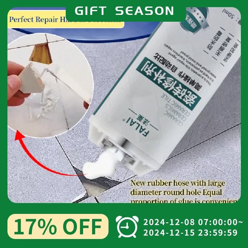 Tile Paste Repair Ceramic Paste Repair Epoxy Tile Repair Paste Glaze Repair Paste Filling Material ceramic crack repair adhesive