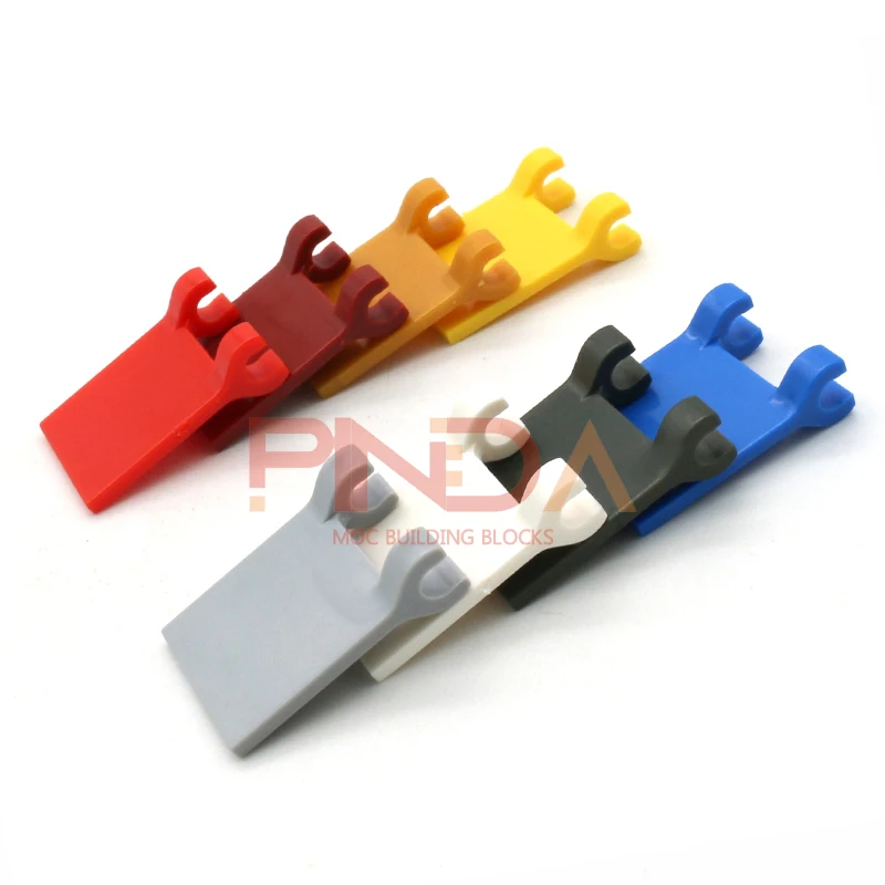 MOC 20PCS 2335 Flag 2x2 Square Building Blocks 2x2 Square Stacking Replaceable Building Blocks