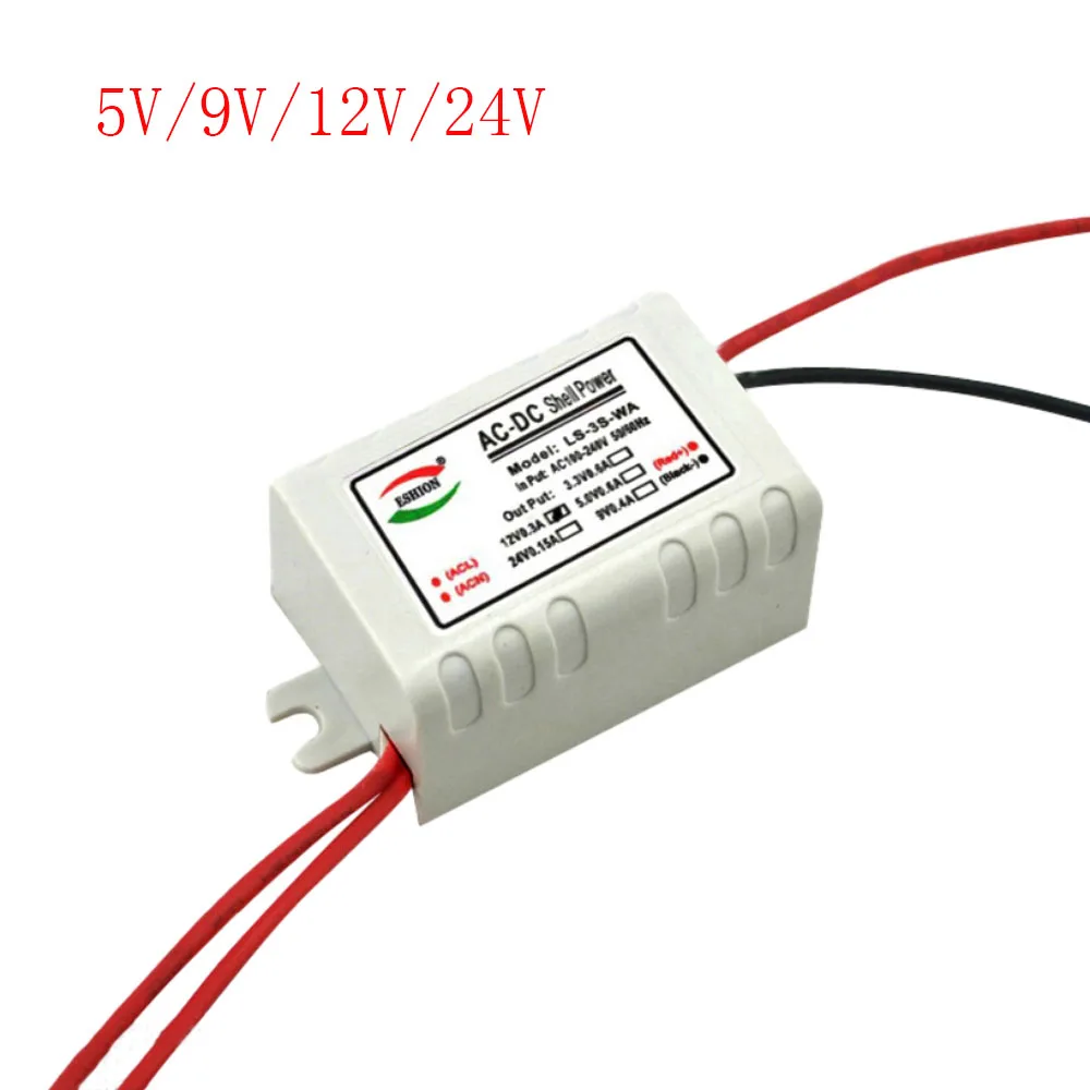 Moduł zasilania obniżającego napięcie AC 100-264V na DC 5V 9V 12V 24V Konwerter Mini Buck Regulator AC-DC Moduł Zasilania