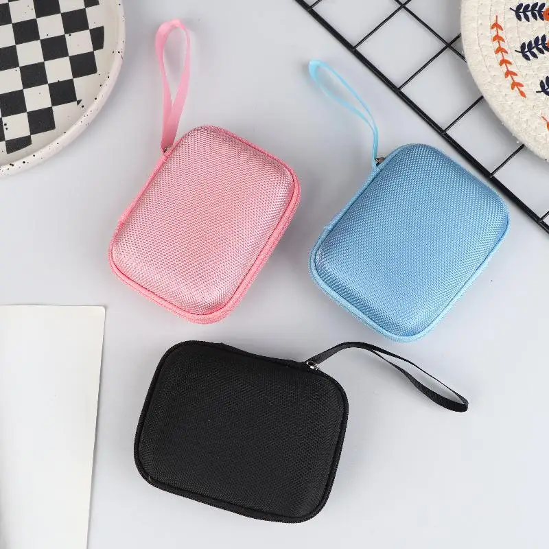 Small Travel Cameras Storage Holder Nylon + EVA Hard Shell Digital Camera Case For Accessories SD Card CCD Card