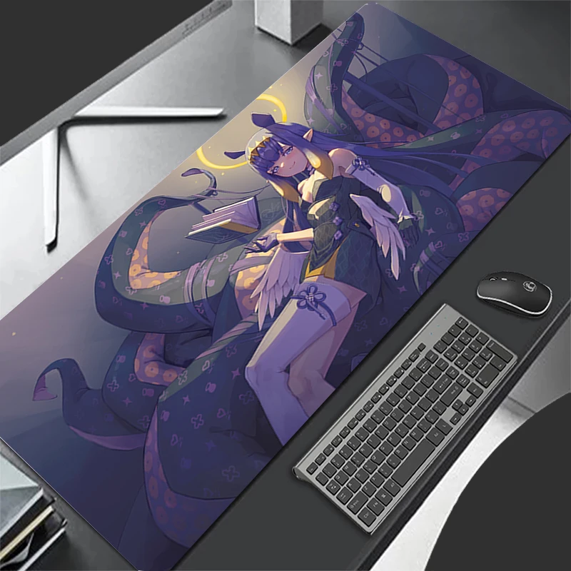 Mousepad Computer Gaming Accessories Keyboard Pad Office Rubber Mouse Pad Decoracion H-hololive Ninomae Ina Nis Desk Mouse Mat