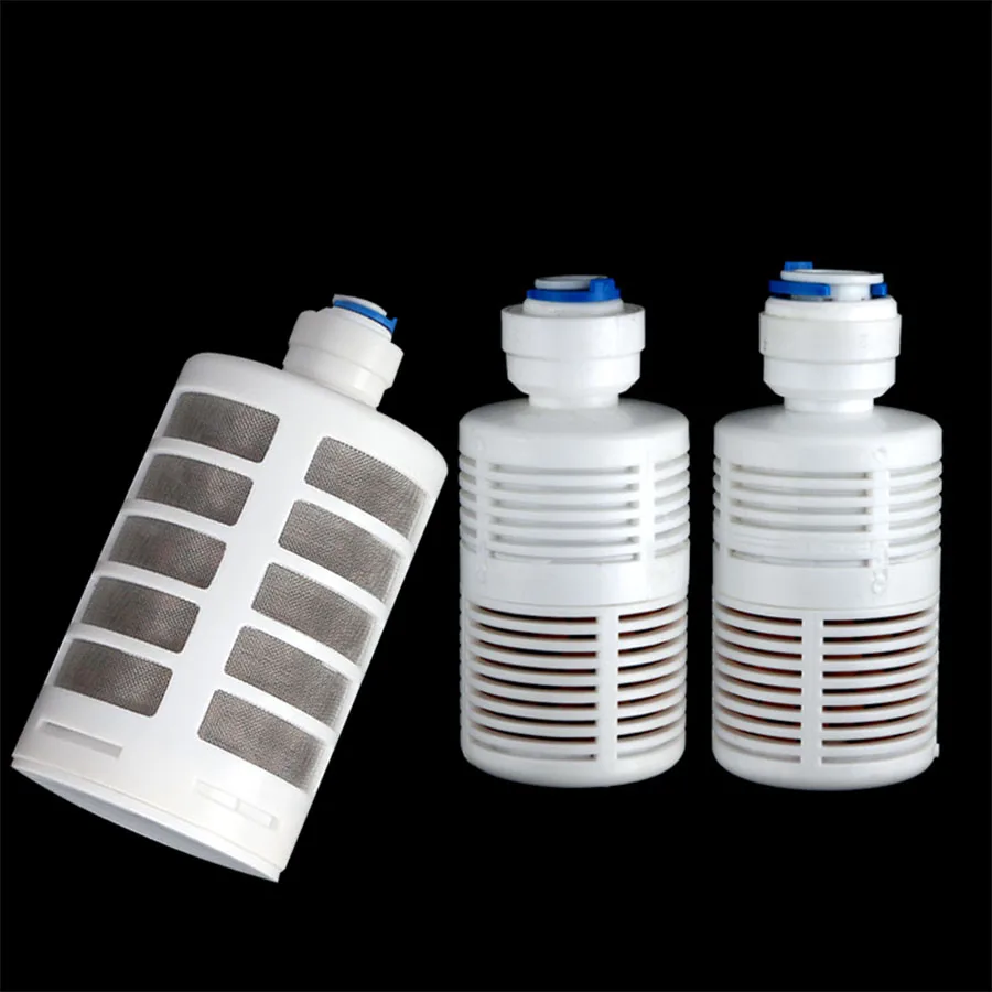 1/4 3/8 Self Priming Filter Suction Head Family Drinking Water Filter Attachment RO Filter Reverse Osmosis System