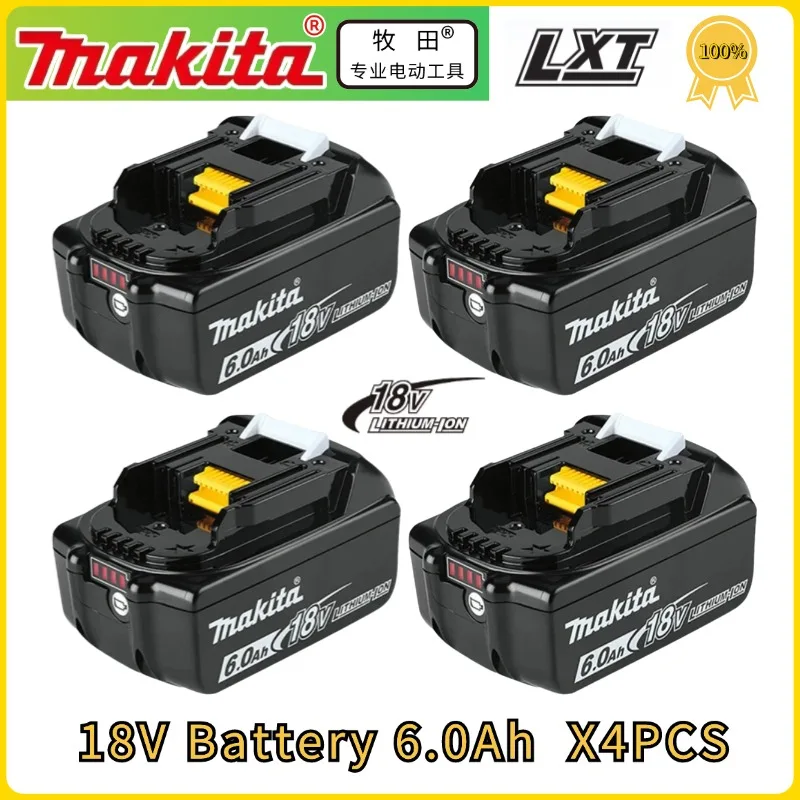 

Makita 18v tools battery Original 6.0Ah Makita Rechargeable Lithium battery, for Makita 18v LXT Series Power tool batteries