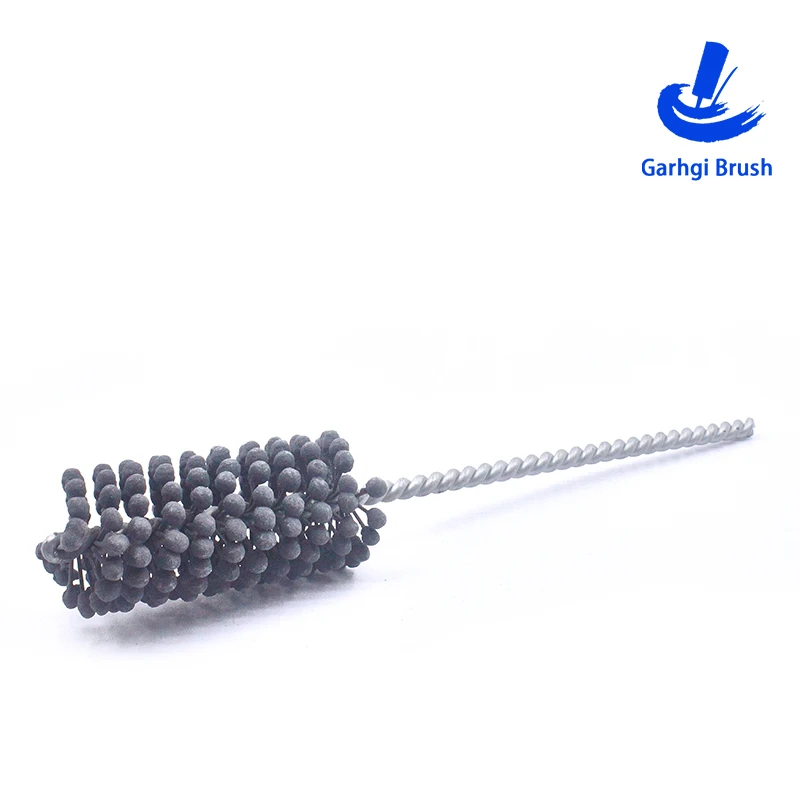 Flexible Cylinder Honing Brushes φ3-80mm Grit 320 Abrasive for Mild Steel Stainless Steel Cast Iron Soft Ferrous Materials