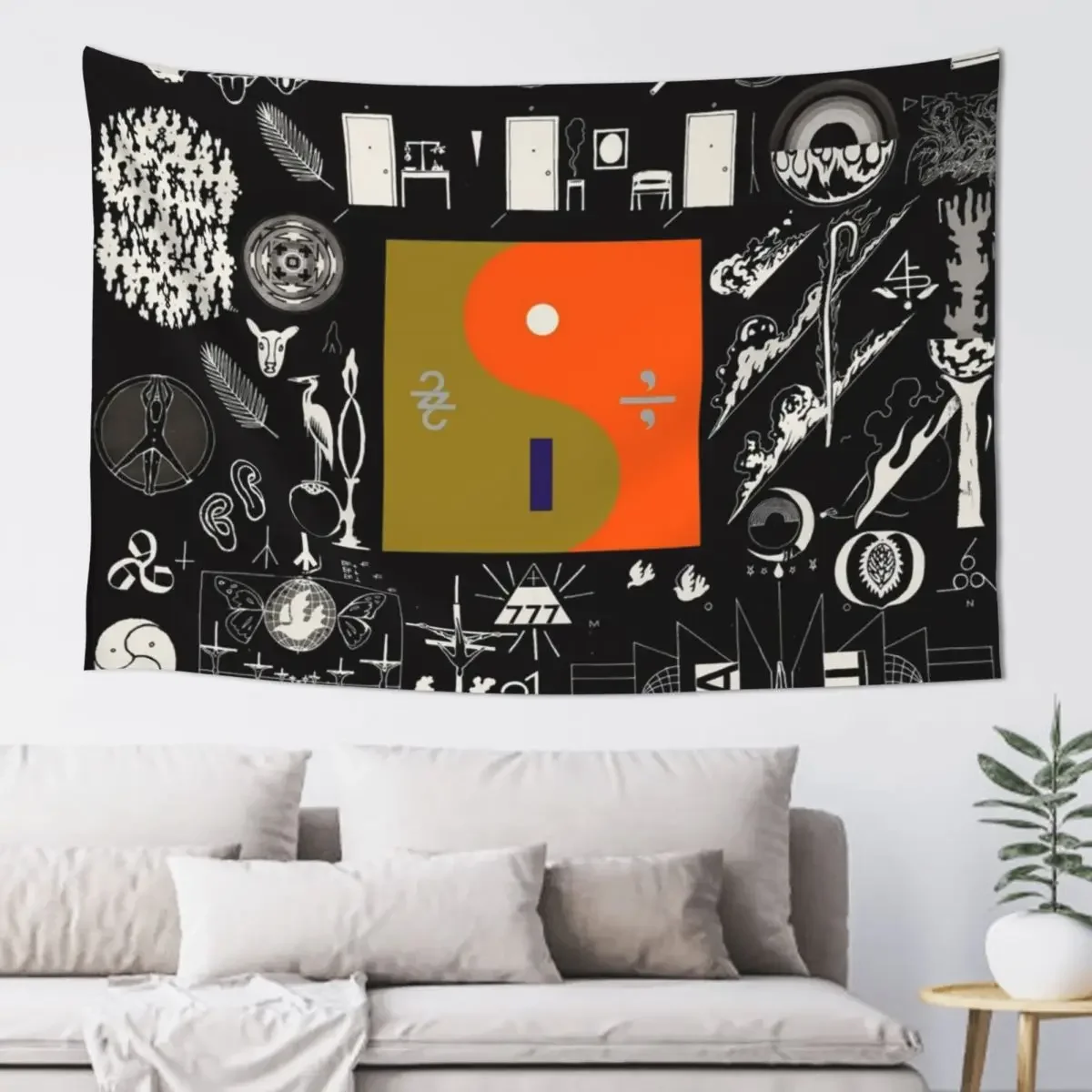 

Bon Iver a Million Tapestry Wall Decoration Home Decorations Aesthetic Home Decorating Cute Decor Tapestry