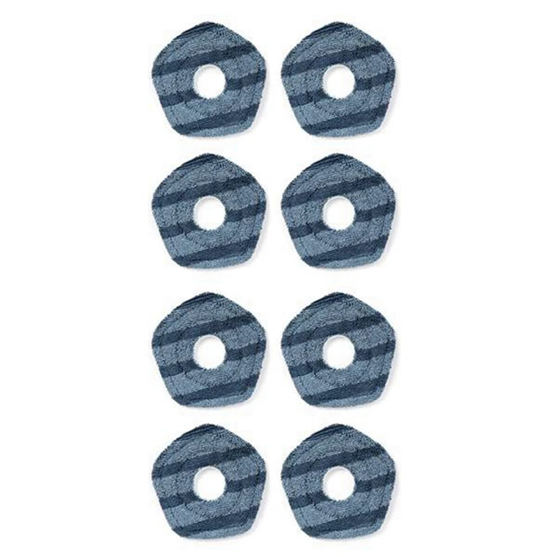 20Pcs Replacement Washable Mopping Cloth Mop Pads For Eufy X10 Pro Omni Eufy X9 Pro Robot Vacuums Cleaner Mops Parts