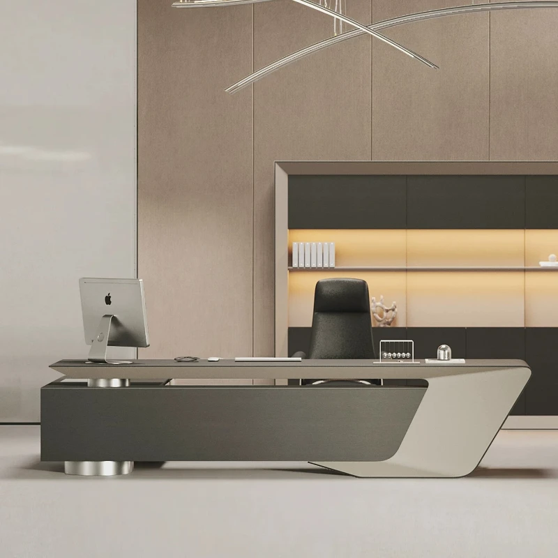 L Shape Items Office Desk Executive Italy Deep Executive Laptop Office Desk Modern Stand Up Mesa Escritorio Workshop Furniture