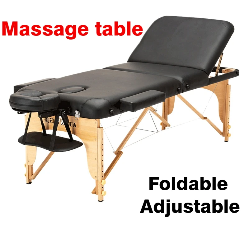 

Lifting Folding Massage Bed Physiotherapy Tuina Solid Wood Tattoo Beauty Wide Household Multifunctional chair multi-fuctional