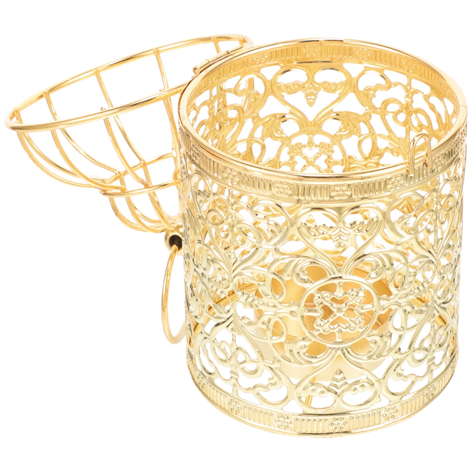 

Metal Tealight Birdcage Holder Vintage Iron Candlestick Decorative Table Centerpiece for Home Party Wedding Decoration
