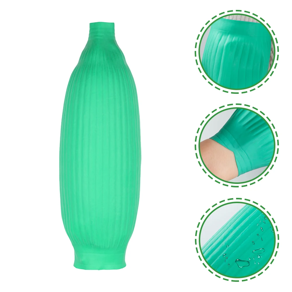 

Waterproof Rubber Arm Sleeves Oversleeve Heavy Duty Latex Protective Reusable Oil Resistant Gardening Working for Men