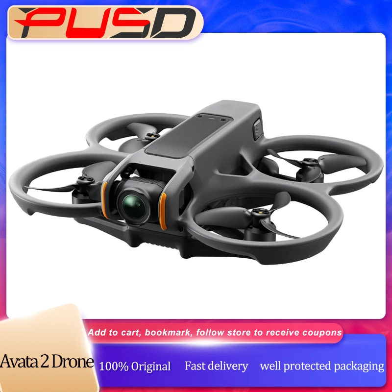 

Avata 2 FPV Drone 4K Ultra Wide First View Aerial Drone Low Altitude Perspective Sensory Control