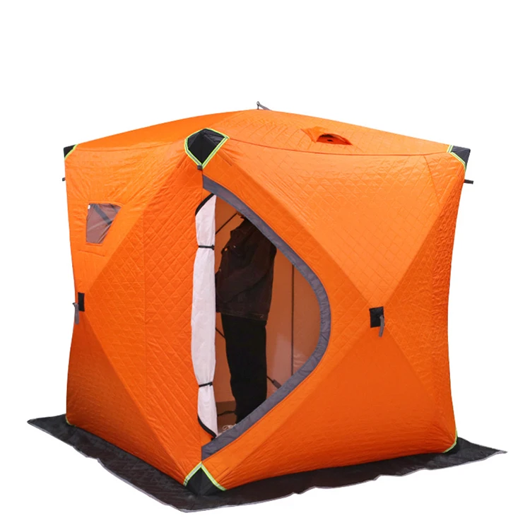 Winter Camping Hot Tent 2-3 Man long Session Fishing Carp Bivvy And Fishing Shelter for ice fishing tent