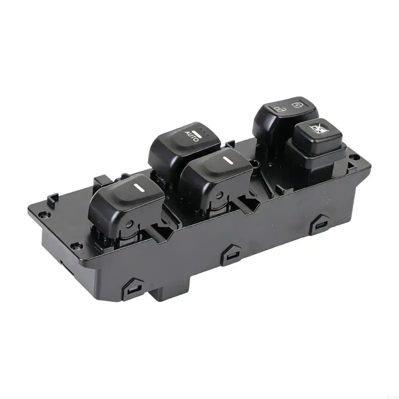 M76E Kfz-Türfenster-Steuerschalter-Baugruppe 93570-2V005, schwarze Gehäuseeinheit für die Reparatur von Fahrzeugtüren, einzelner – Detail 5