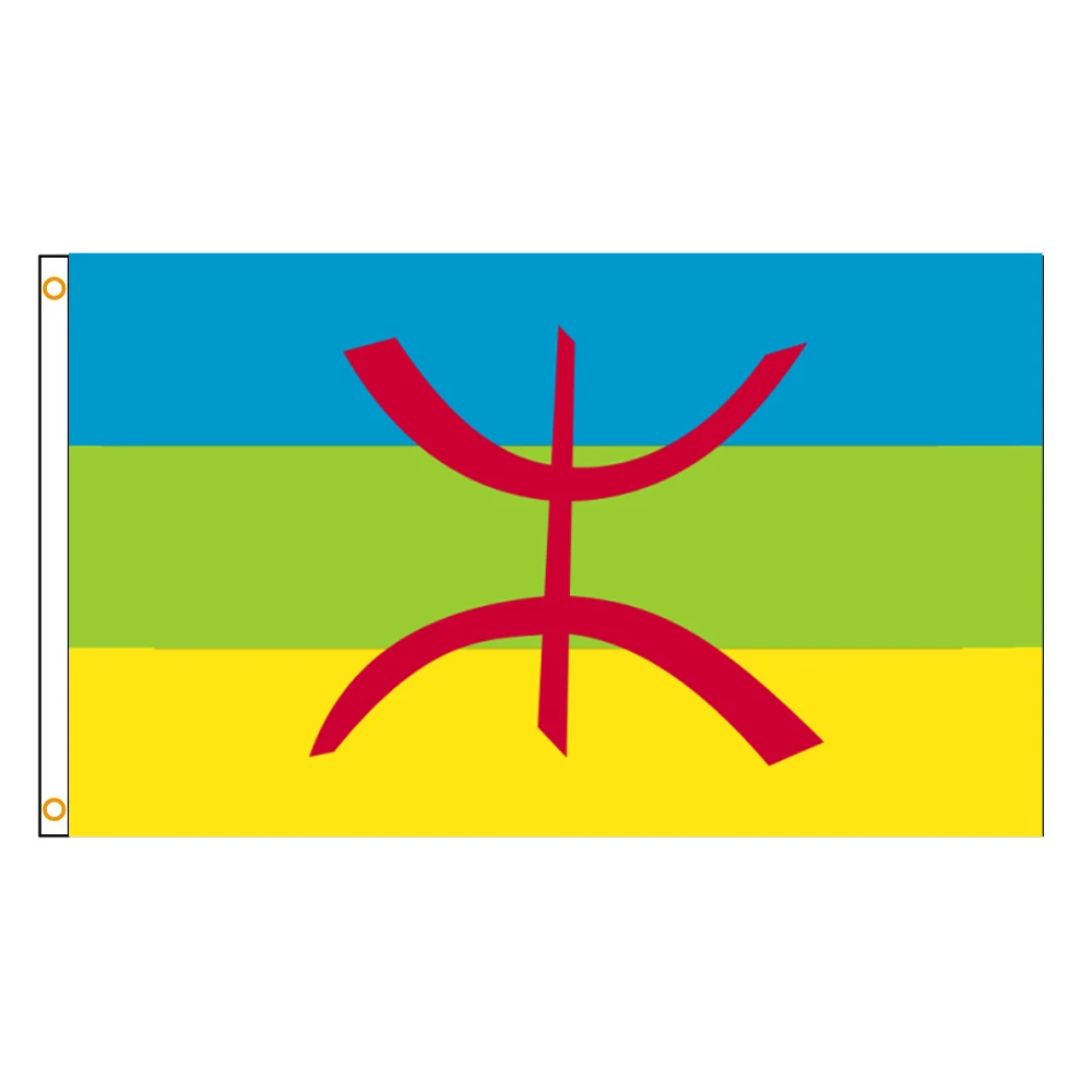 60×90 90x150 120×180CM Ber Berber Berbers Flag Polyester Printed Banner Tapestry For Decor