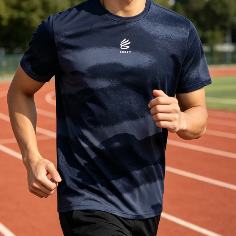 Camiseta de Manga Corta Under Armour UA Curry Heavyweight 1387107-044