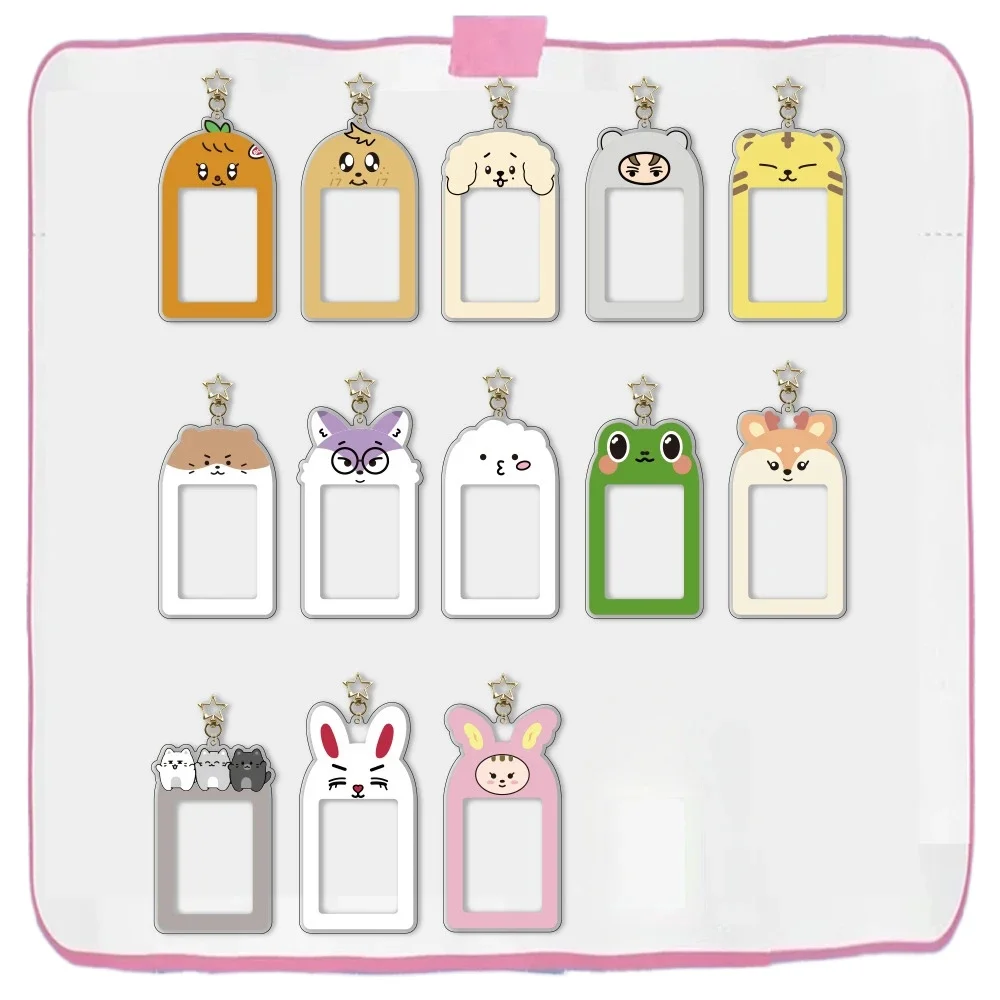 

Kpop Idols Miniteen Cute Photocard Holder Keychain LOMO Card Sleeve Cover S.COUPS JEONGHAN JOSHUA JUN HOSHI VERNON WONWOO WOOZI
