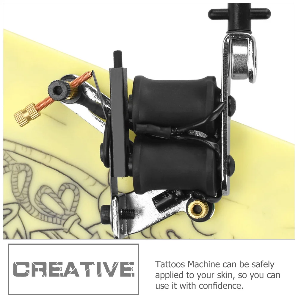 

Tattoos Coil Machine High Grade Stable Wire Precision Winding Safe Application Easy to Use Long Lasting Tattooing Equipment