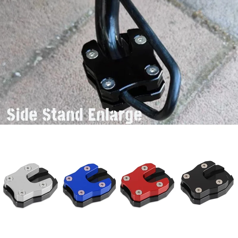 

Motorcycle CNC Foot Side Stand Pad Plate Kickstand Enlarger Support Extension For HONDA PCX125 PCX150 PCX 125 PCX 150 PCX160 Hot