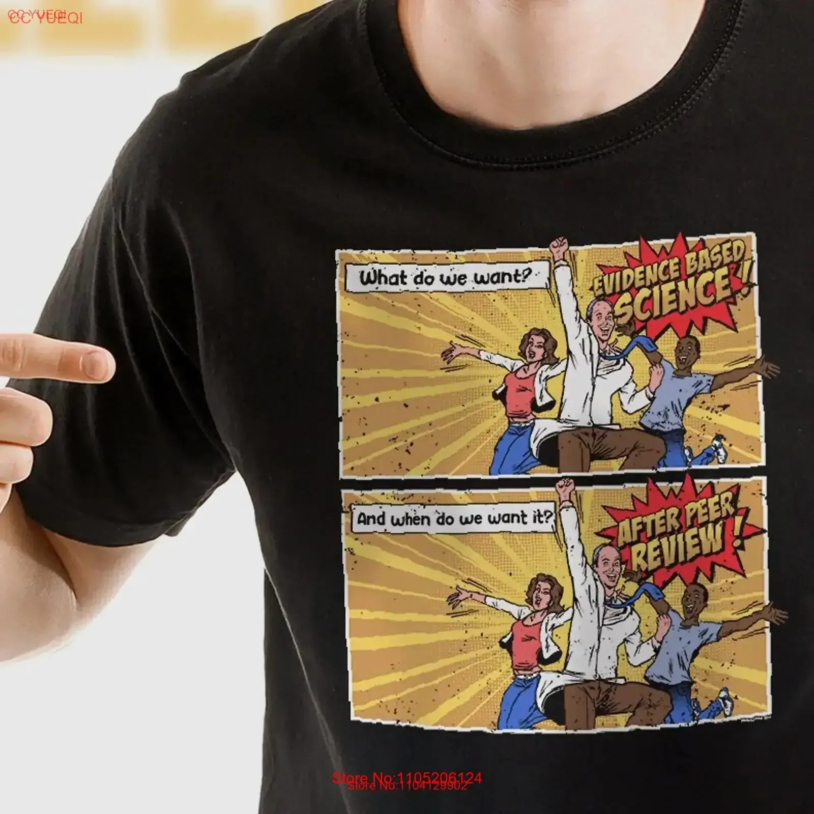 تي شيرت Pro Science After Peer Review مضحك Geek تي شيرت عتيق مصمم ملابس ناعمة مغسولة للجنسين أزياء مريحة