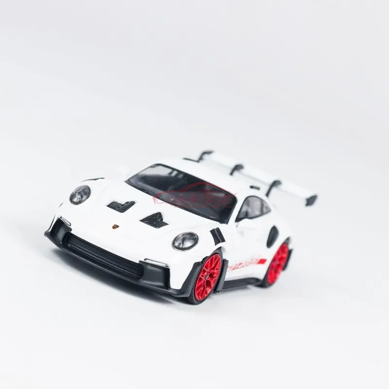 1:64 Porsche 911 992 GT3 RS diecast alloy simulation model, children\'s collection of decorative toys, holiday gifts for children