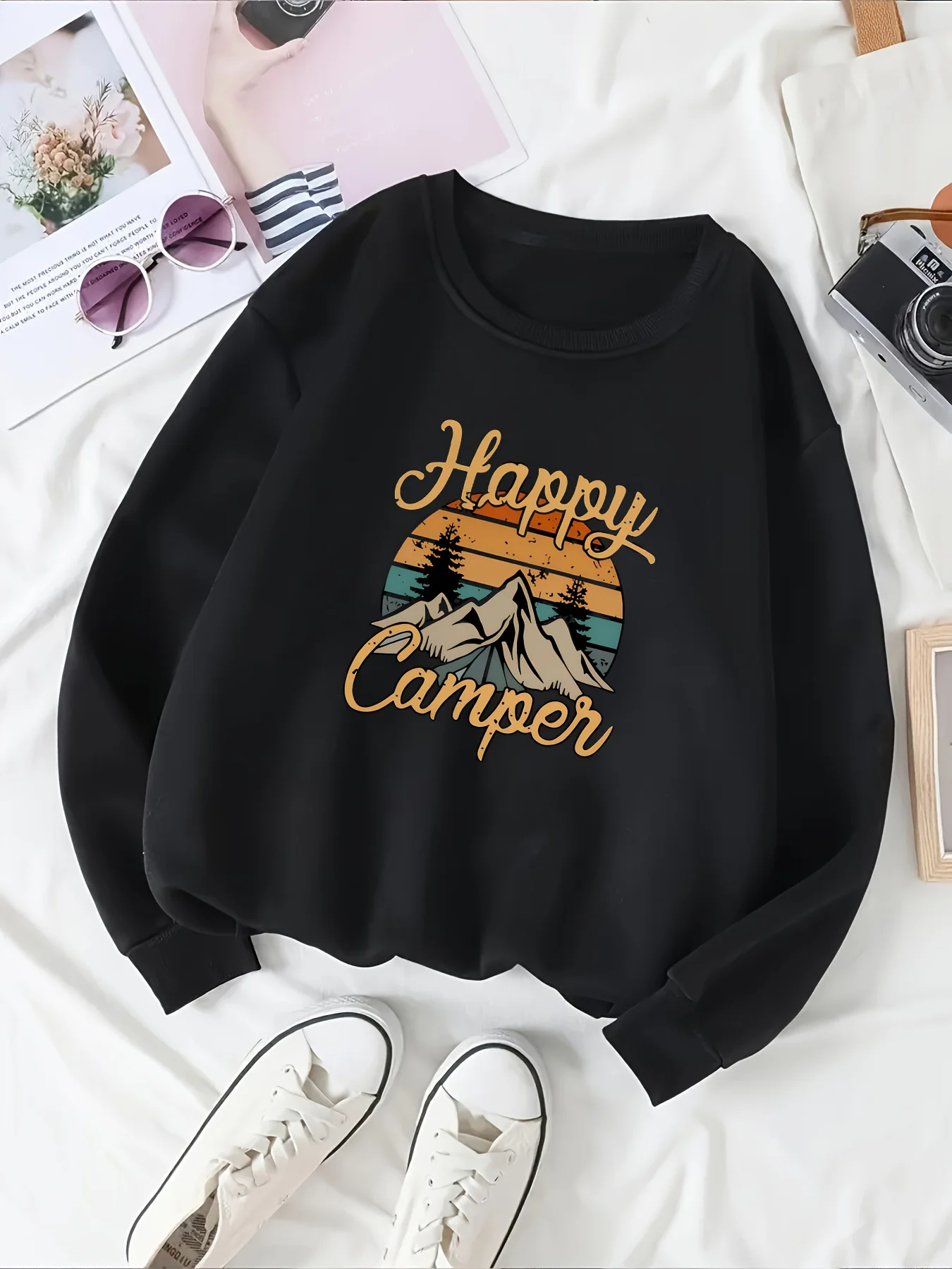 

0828 Женская повседневная толстовка с длинными рукавами на Хэллоуин, свободная посадка, подходит для осени и зимы, удобная для повседневного использования