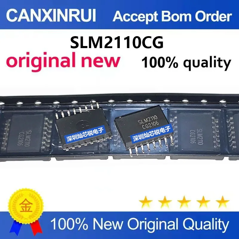 (5-100pieces)Brand new original SLM2110 SLM2110CG SMD SOP16 Full-bridge Half-bridge Driver Integrated Chip