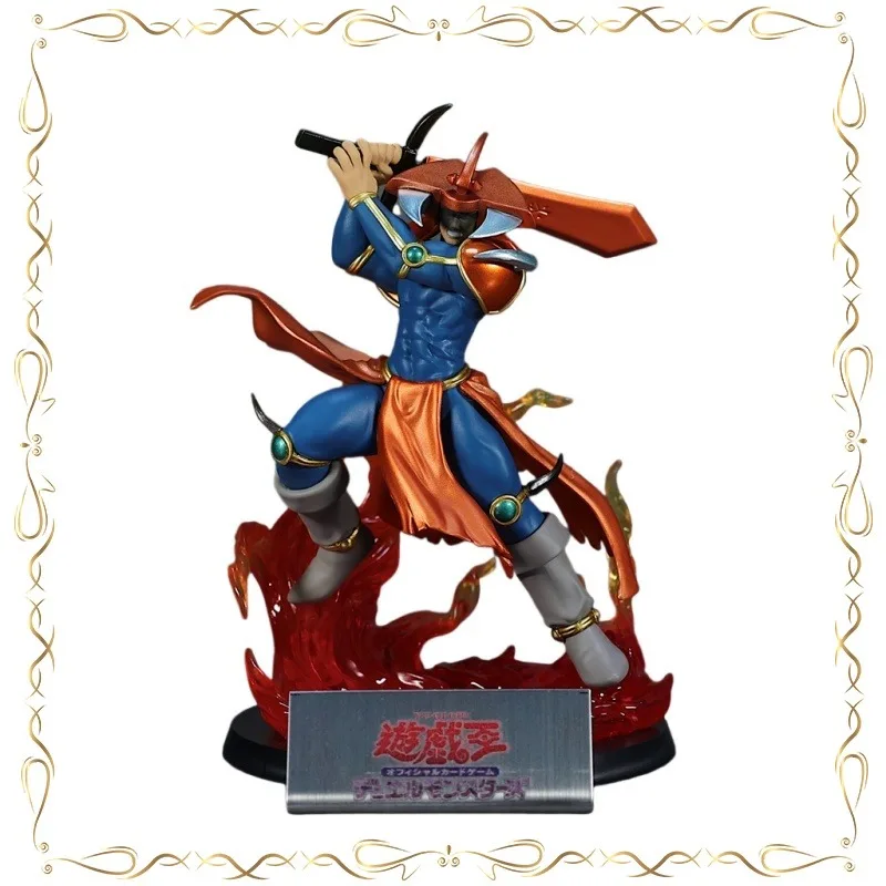 

Flame Swordsman Duel Monsters BANDAI Megahouse Series Anime Figures Desktop Desktop Action Figure Model Toys