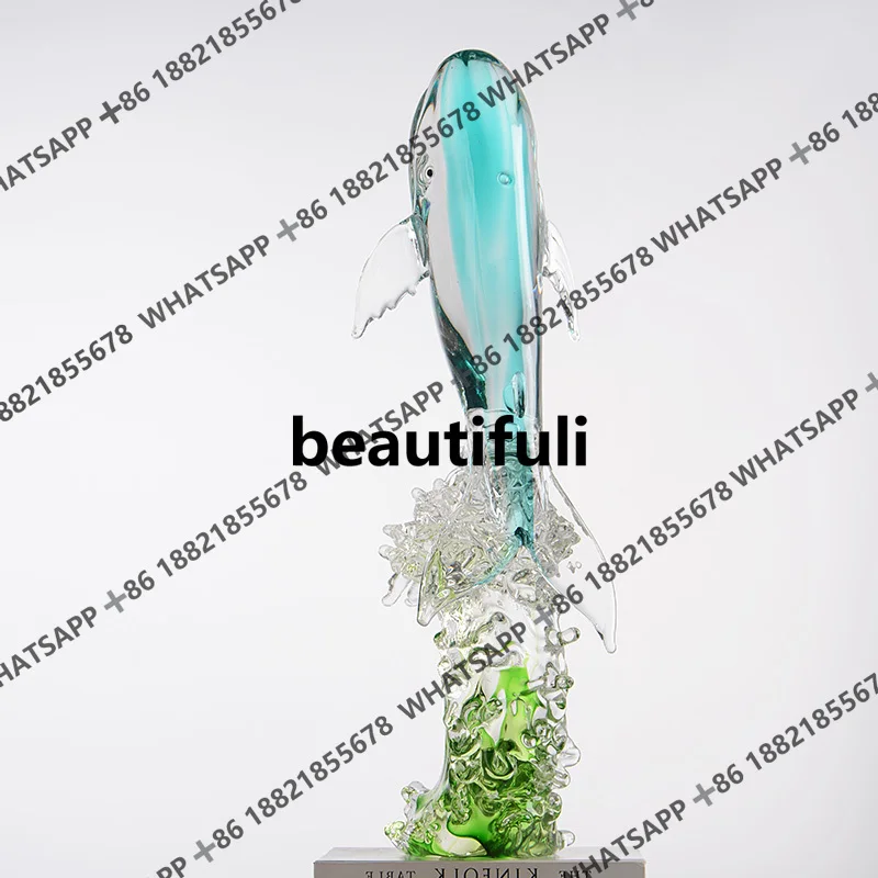 High-end glazed living room ornament, porch housewarming gift decoration art decoration