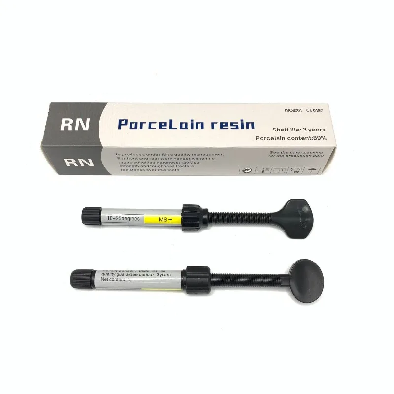 

Материалы для стоматологической красоты RN Ледяной фарфор 6D Наноэмаль для облегчения зубов Светоотвержденная композитная смола Ceramicization Отбеливание полости рта