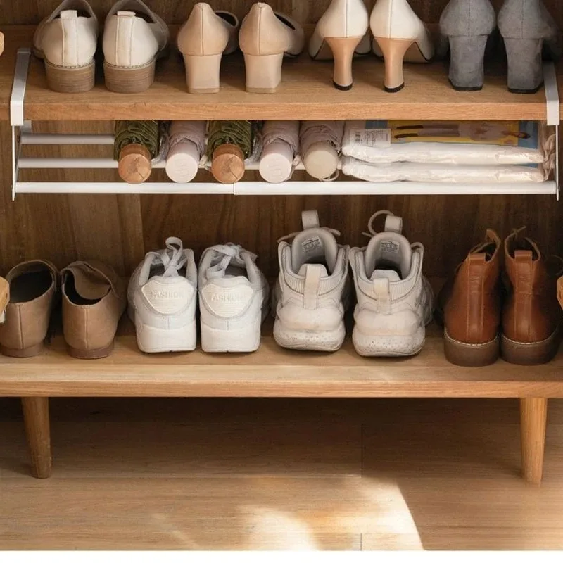 Adjustable Under‑Shelf Shoe Rack 5