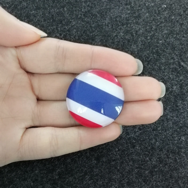 South American National Flag 30MM Glass Fridge Magnets Brazil Colombia Peru Chile Ecuador Uruguay Magnetic Refrigerator Stickers