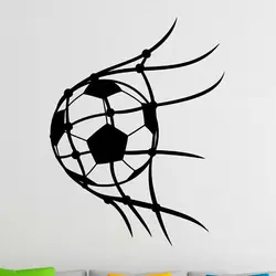 Soccer Wall Decal Football Vinyl Stickers Sport Home Design Art Murals Boys Room Wall Decor