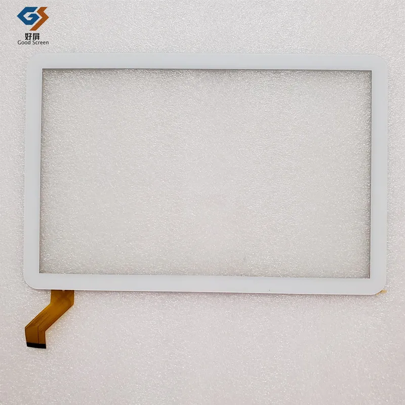 

White 10.1Inch P/N Kingvina GG10060 Tablet Capacitive Touch Screen Digitizer Sensor External Glass Panel