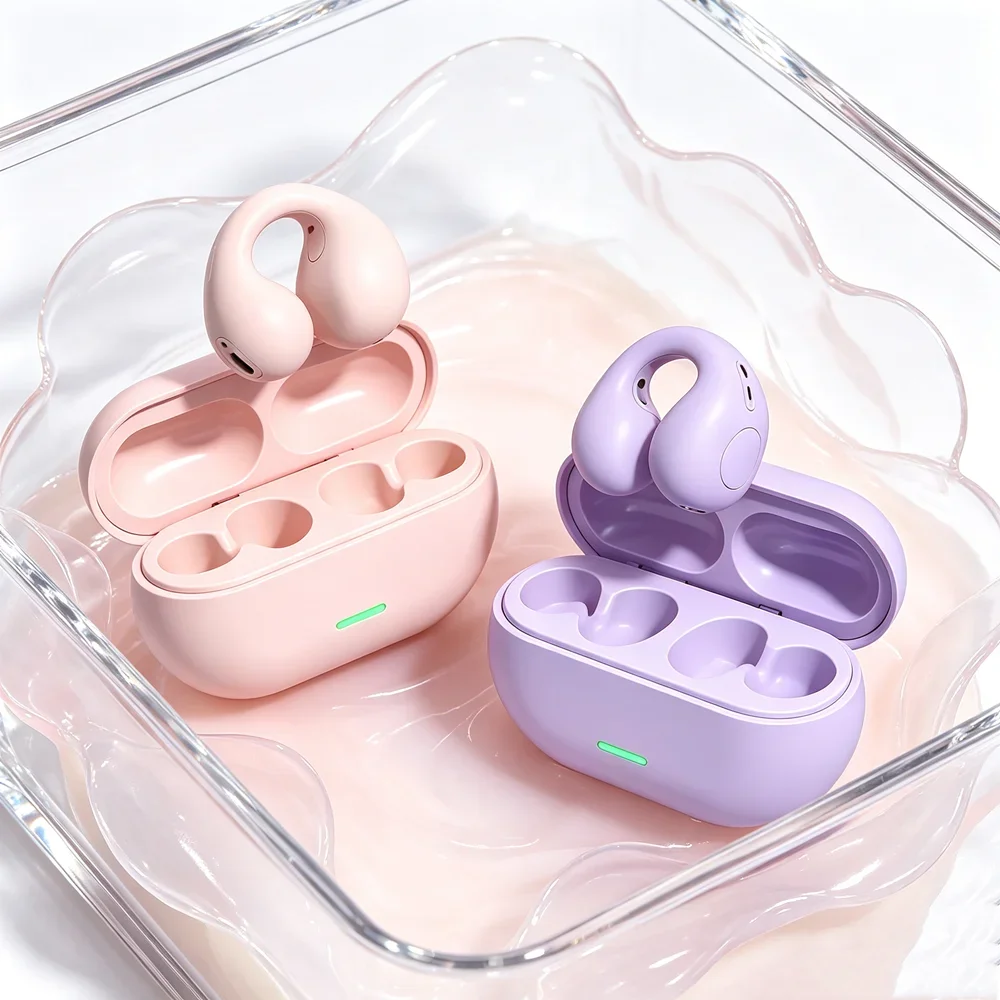 TWS Wireless Headphones Fone Bluetooth Headset Deliver Layered Music Field Soft Ear Tips Simple Controls To Switch Songs