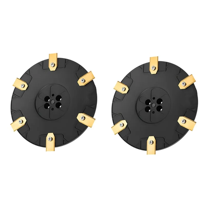 A76K For Gardena Sileno Minimo 250, 350, 500 Compatible 2 Set 6 Blade Disc With 6Pcs Replacement Blades
