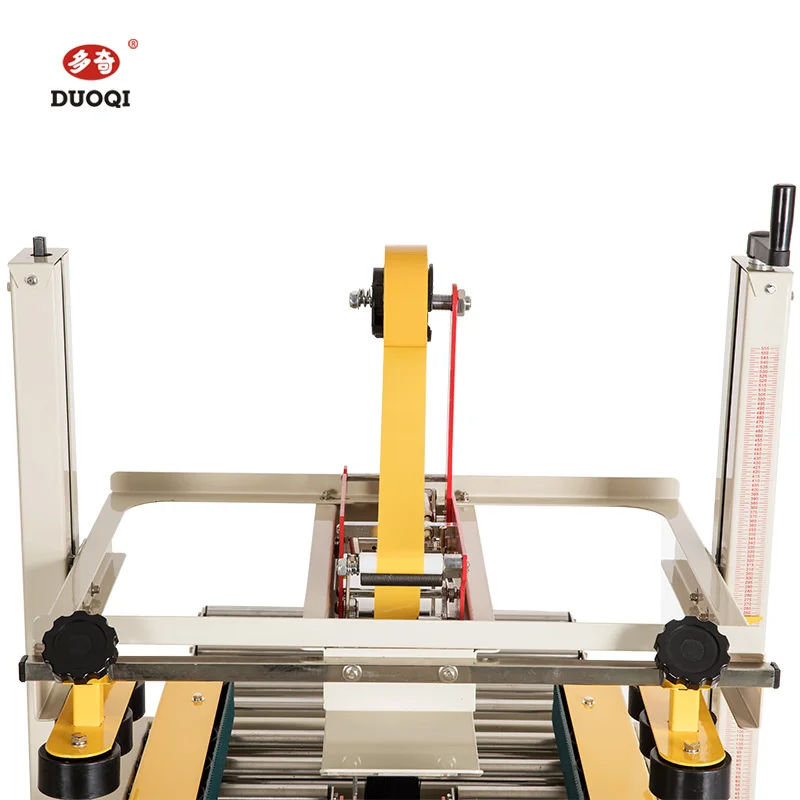 DUOQI FXJ-5050II آلة ختم الكرتون شبه الأوتوماتيكية آلات ختم الصناعات الكيميائية للمشروبات الغذائية #3