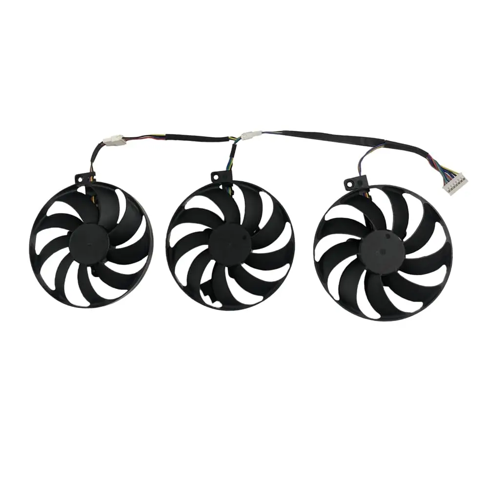 3Pcs/Set,T129215SU,PLD09210S12H,FDC10H12S9-C,Video Fan For ASUS ROG STRIX RTX 2080 Ti GAMING,For ROG STRIX RX 5700 O8G GAMING OC