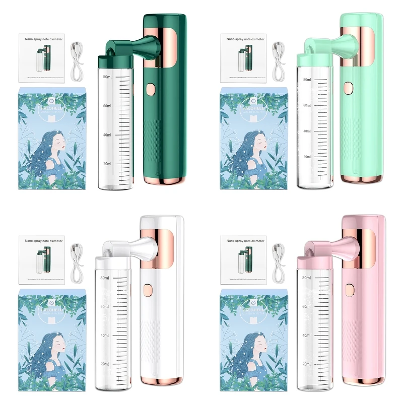 나노 미스트 스프레이어 페이스 St에 편리한 페이셜 스킨 케어 기계용 휴대용 산소