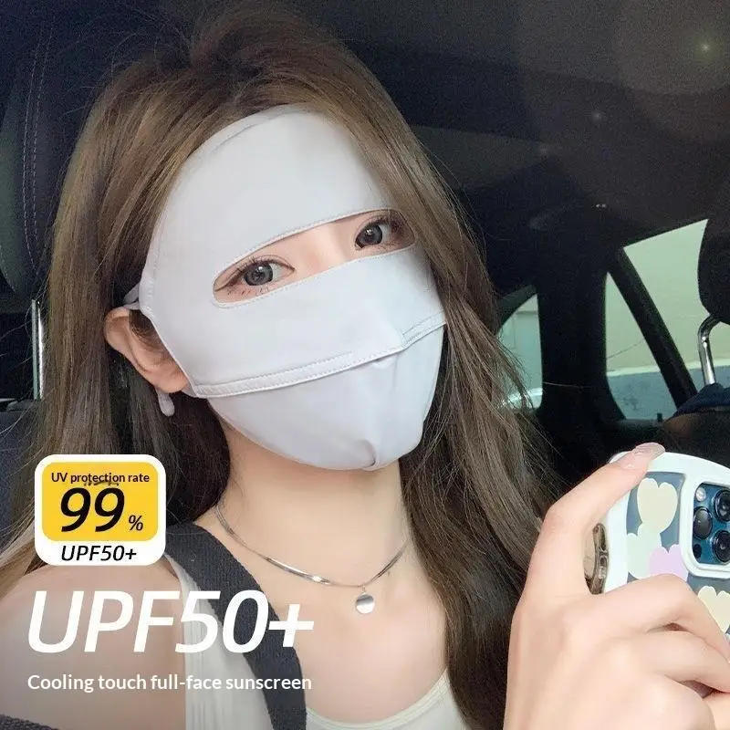 

Summer Face-safe Mask UV Protection Complete Cover for Women Outdoor Use