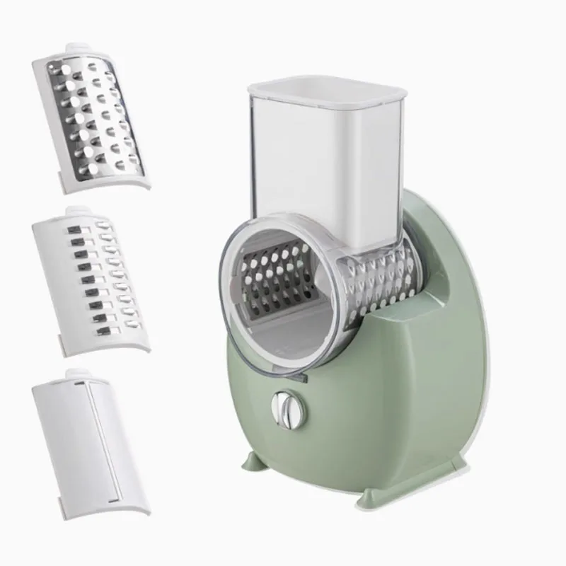 

Electric vegetable cutter, household drum vegetable cutter, multifunctional peeling and slicing, wireless automatic vegetable cu