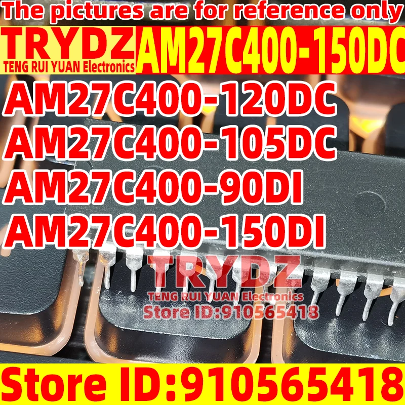 1pcs AM27C400-150DC AM27C400-120DC AM27C400-105DC AM27C400-90DI AM27C400-150DI CDIP40