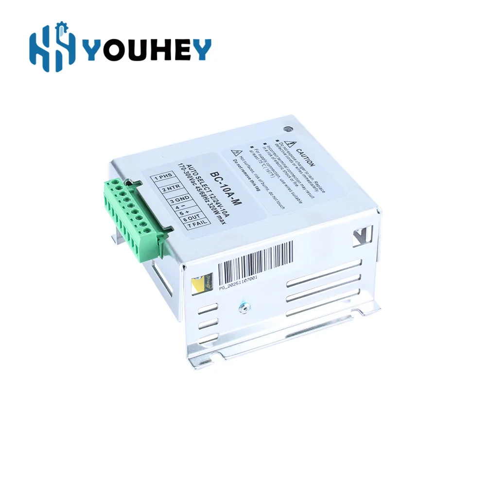BC-10A-M HQ version BC-10A High Quality BC10A Generator Battery Float Charger 12V/24V High Efficiency Battery Charger